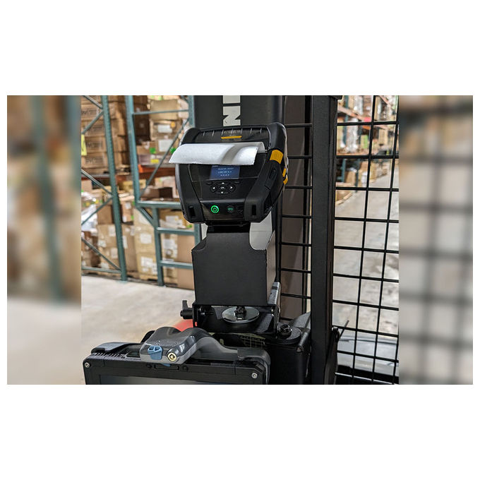 Gamber-Johnson 7170-1128 Supporto per Stampante Portatile Compatibile Zebra ZQ630 colore Nero