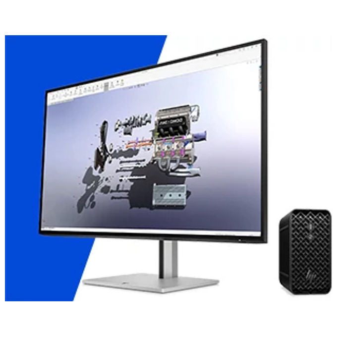 HP E26G4ET Mini PC Stazione di lavoro AI con Processore AMD 390 64 GB LPDDR5x-SDRAM 1 TB SSD Windows 11 Pro colore Nero