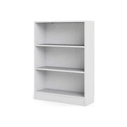 TVILUM 7177649 BASIC Scaffale 2 Ripiani in Compensato di Legno con Finitura Melamina colore Bianco