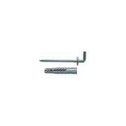 Fischer 71911 Confezione 4 Tasselli Ux Universale Nylon D. 8mm con Gancio Cancano Corto
