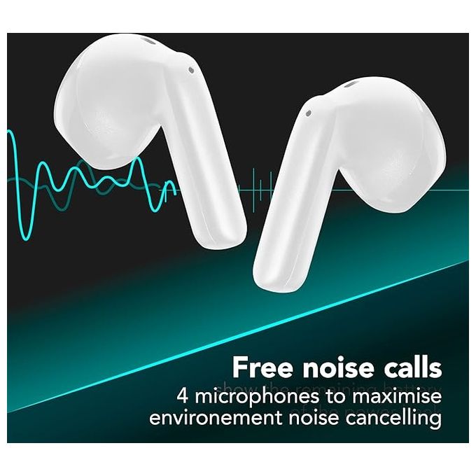 Cellularline Auricolari Bluetooth Viola Custodia Ricarica Tecnologia ENC
