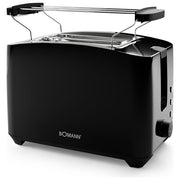 Bomann TA 6065 CB Tostapane 2 Fette Nero
