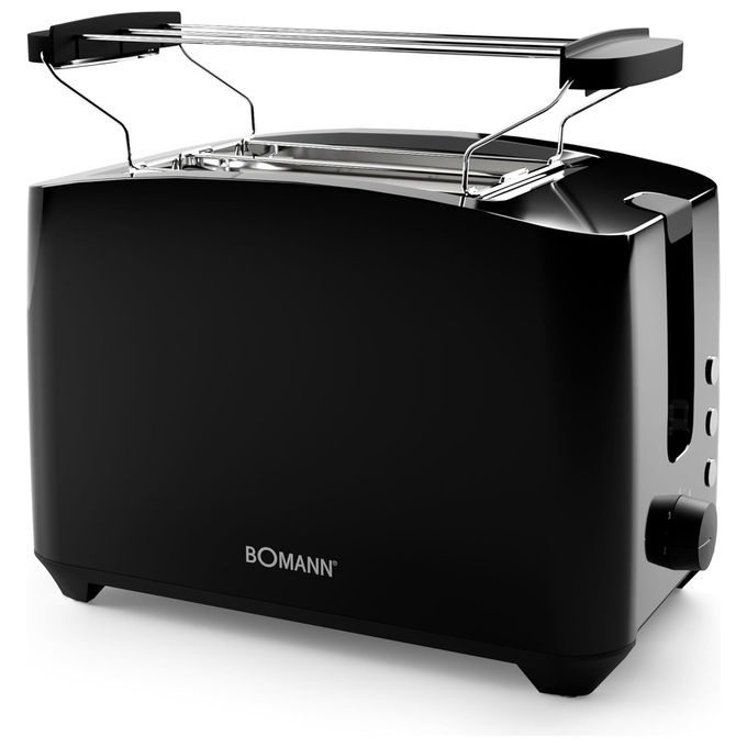 Bomann TA 6065 CB Tostapane 2 Fette Nero