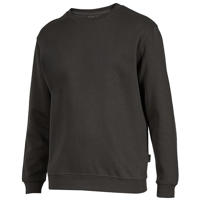 U-power WEY297GM OMBO Felpa da Lavoro Uomo Girocollo 50% cotone 50% poliestere 280 g-m² colore Grey Meteorite