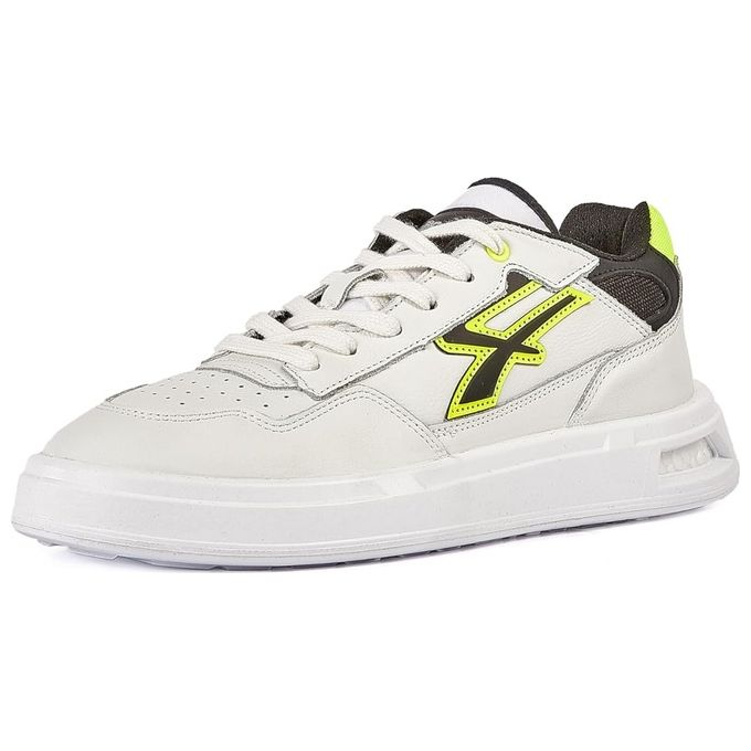 U-Power UB20119 Urban Harlow Sneaker Antinfortunistica Bassa Tecnologia Infinergy Suola Antiscivolo EN 20347 OB SR colore Bianco Nero Giallo Fluo