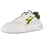 U-Power UB20119 Urban Harlow Sneaker Bassa Antiscivolo Pelle Classe OB SR Tecnologia Infinergy colore Bianco Nero Giallo Fluo