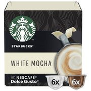 Starbucks 3653528 White Mocha Capsule Compatibili Nescafé Dolce Gusto 12 Capsule 123 g
