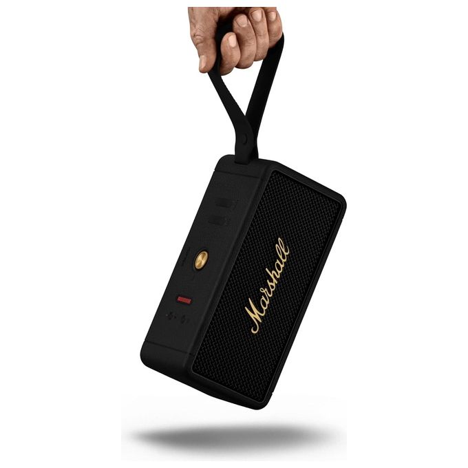 Marshall 1006034 Middleton Altoparlante Bluetooth Portatile 50W IP67 True Stereophonic 20h Autonomia colore Nero e Ottone