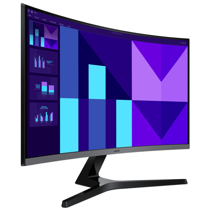 Samsung LS27D392GAUXEN S27D392GAU Monitor PC 27'' 1920 x 1080 Pixel Full HD LCD Curvo 100 Hz VA 4 ms Nero colore Nero
