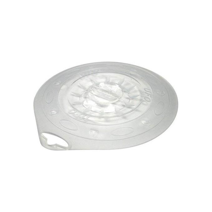 Silikomart UFO 25T UFO Coperchio a Ventosa in Silicone Universale Rotondo 25 cm colore Trasparente