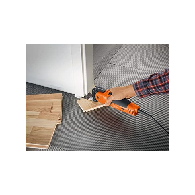 FEIN 72296863000 MULTIMASTER MM 700 MAX Utensile Multifunzione 450 W Attacco StarlockMax Cambio Accessori QuickIN Valigetta L-BOXX 136 colore Nero