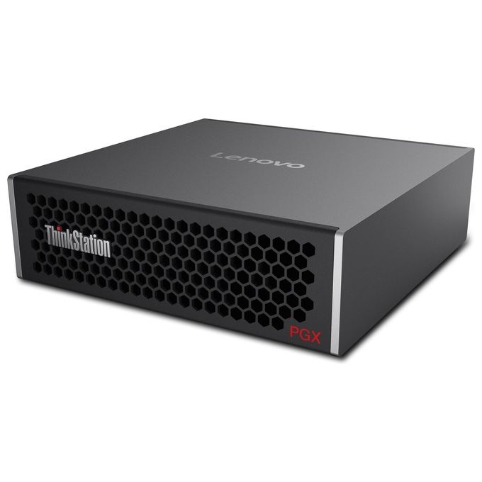 Lenovo 30KL000CIE ThinkStation PGX Mini PC Processore GB10 128 GB 1 TB SSD Wi-Fi 7 Bluetooth 5.3 DGX OS colore Nero