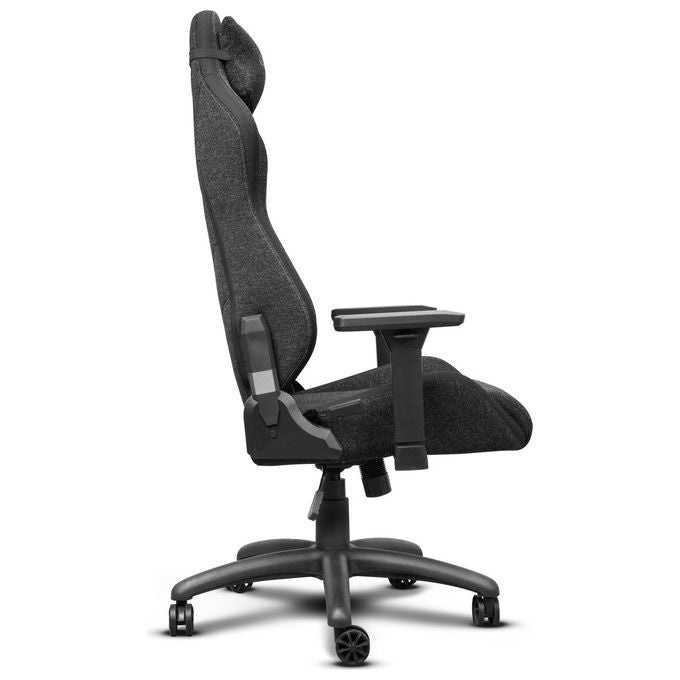 Trust Sedia Gaming Ruya Tessuto Traspirante Supporto Lombare e Collo Regolabili Grigia