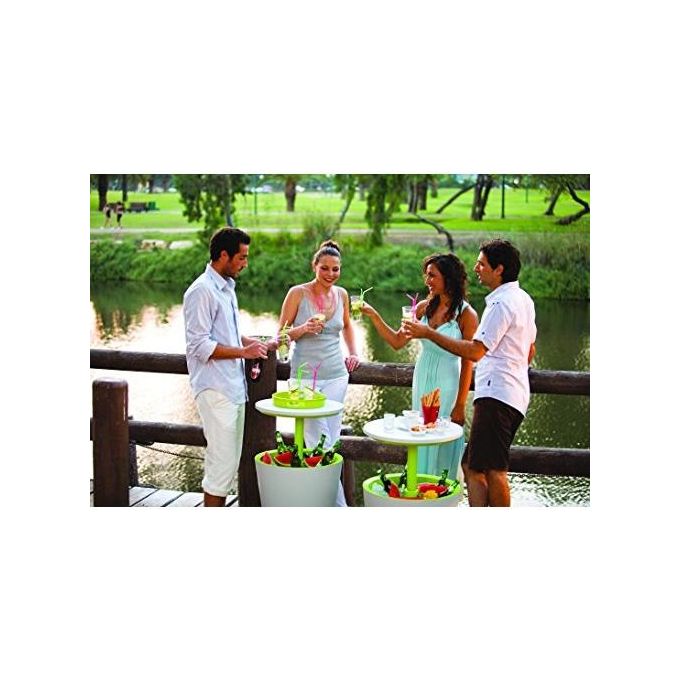 Keter Tavolino Portaghiaccio In Resina 30 LT Bianco