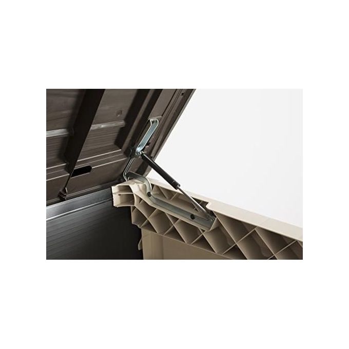 Keter Box Portattrezzi da esterno Store It Out Max in resina 145,5x82x125h - 1200 Lt Beige