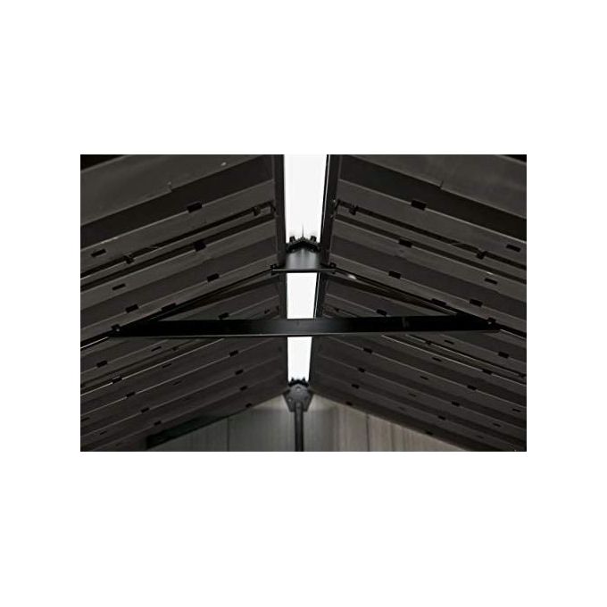 Keter Casetta da Giardino Oakland 757 in Resina 229x223,5x242h Grigio