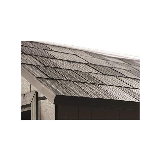 Keter Casetta da Giardino Oakland 757 in Resina 229x223,5x242h Grigio
