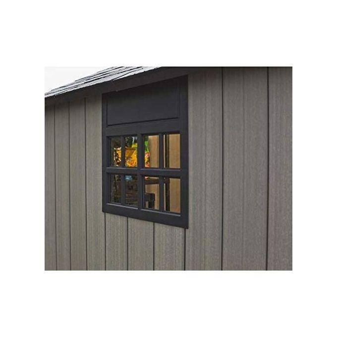 Keter Casetta da Giardino Oakland 757 in Resina 229x223,5x242h Grigio