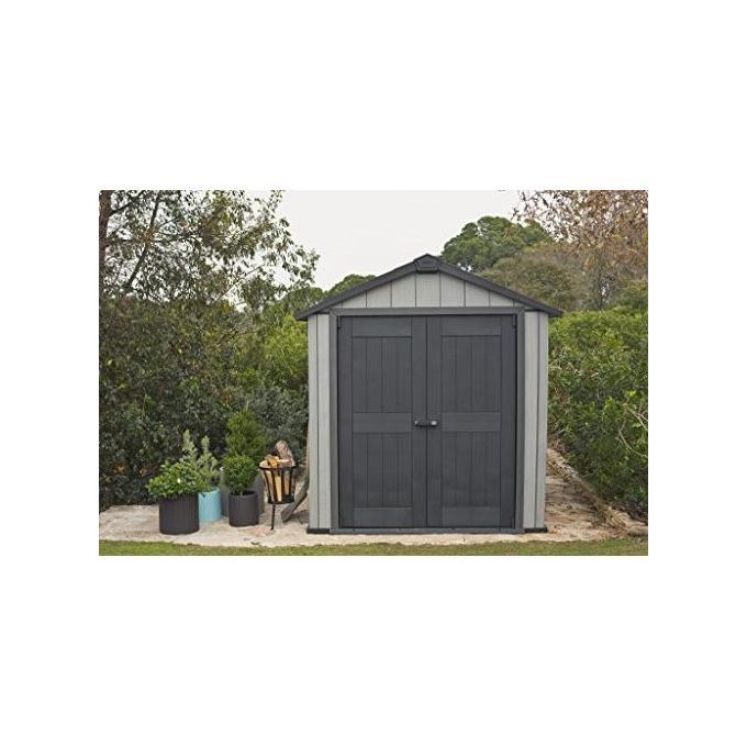 Keter Casetta da Giardino Oakland 7511 in Resina 229x350x242h Grigio
