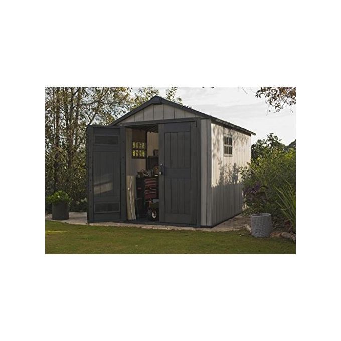 Keter Casetta da Giardino Oakland 7511 in Resina 229x350x242h Grigio