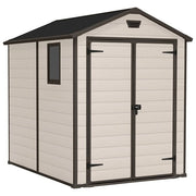 Keter Casetta da Giardino Manor 6X8 in Resina 185,8x236,8x227h Beige