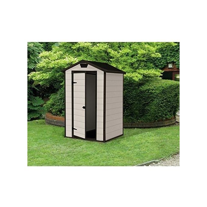 Keter Casetta da Giardino da Esterno Manor 4X3 in Resina 128x94x196h Beige