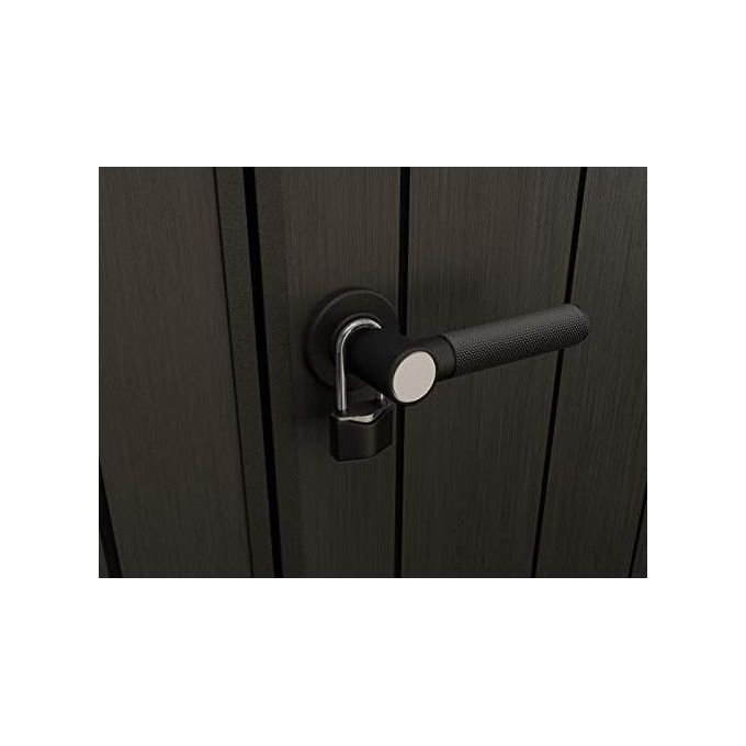 Keter Casetta da Giardino Artisan 77 in Resina 214x218x226h Grigio
