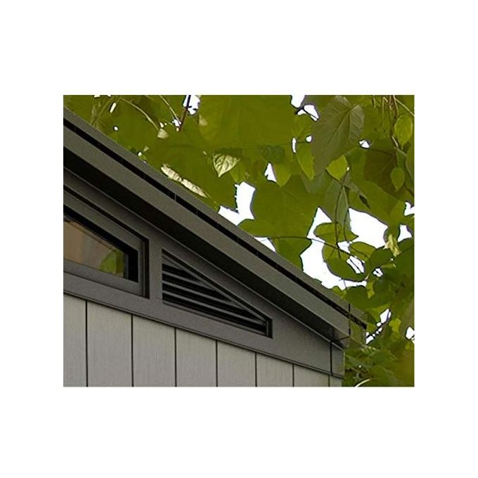 Keter Casetta da Giardino Artisan 77 in Resina 214x218x226h Grigio