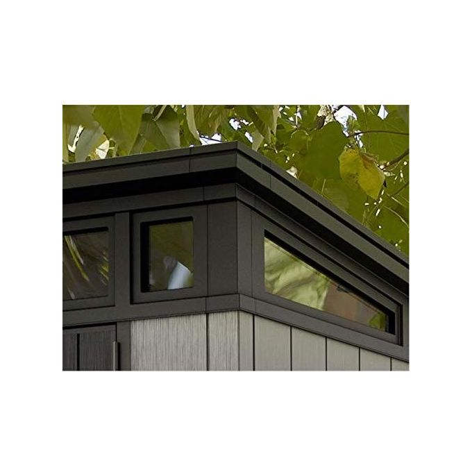 Keter Casetta da Giardino Artisan 77 in Resina 214x218x226h Grigio