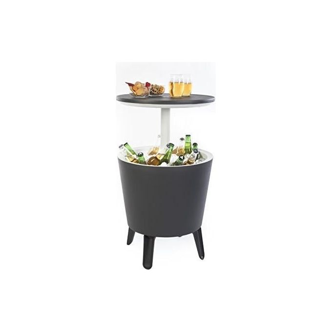 Keter Tavolino Portaghiaccio In Resina 30 LT Grigio