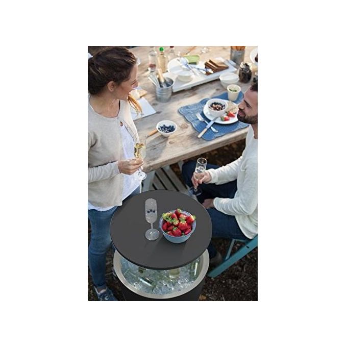 Keter Tavolino Portaghiaccio In Resina 30 LT Grigio
