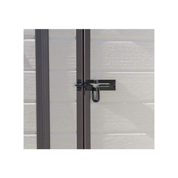 Keter Casetta da Giardino Box Portattrezzi da esterno MANOR PENT 6X6 in resina 183,5x185x200,5h beige