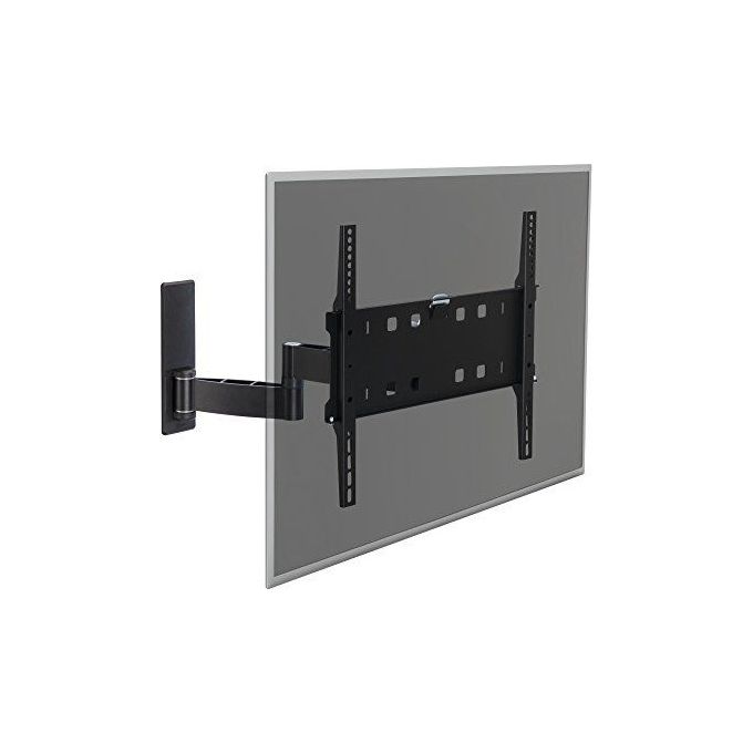 Vogel's PFW3040 Serie PFW 3000 Supporto a Parete Inclinabile e Girevole per Schermi 39-55 Pollici VESA 100x100 fino a 400x400 mm con Lucchetto Anti-furto colore Nero