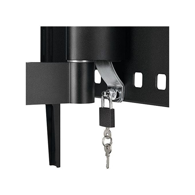 Vogel's PFW3040 Serie PFW 3000 Supporto a Parete Inclinabile e Girevole per Schermi 39-55 Pollici VESA 100x100 fino a 400x400 mm con Lucchetto Anti-furto colore Nero