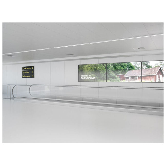 Multibrackets 7000 Supporto per Display Espositivi 2x 68 6 81 3 Pollici VESA 75x75 200x200 Fino a 30 Kg Colore Nero