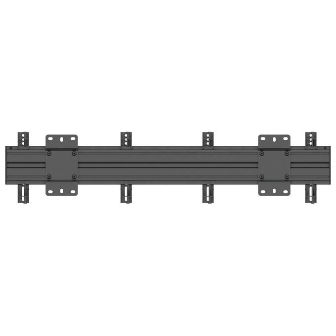Multibrackets 7000 Supporto per Display Espositivi 2x 68 6 81 3 Pollici VESA 75x75 200x200 Fino a 30 Kg Colore Nero