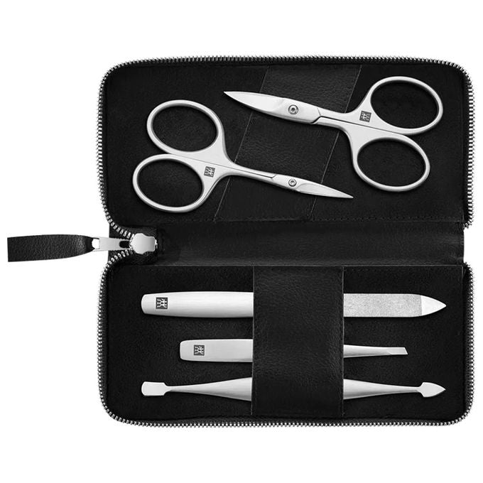 Zwilling 97015-004 Set per la cura delle unghie 5 pezzi in acciaio inossidabile colore Nero