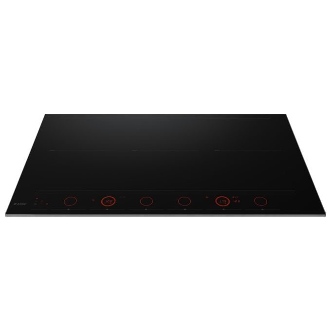 Asko, Piano Cottura a Induzione, 90 cm, Celsius°Cooking, 6 Zone, Vetro Nero