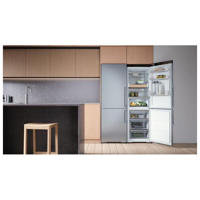 Asko RFC586KNBS1 Frigorifero combinato 324L classe B Total No Frost Acciaio (60x186 cm) colore Acciaio