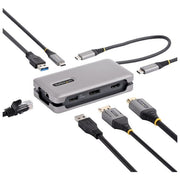 StarTech.com 177B-USBC-MULTIPORT Docking station Cablato USB 3.2 Gen 2 HDMI 4K 140 W colore Grigio