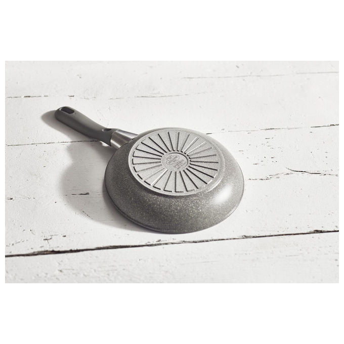 Ballarini 75002-927-0 Murano Padella Multiuso 24 cm con Rivestimento Antiaderente 5 Strati Granitium Extreme Adatta per Induzione colore Grigio
