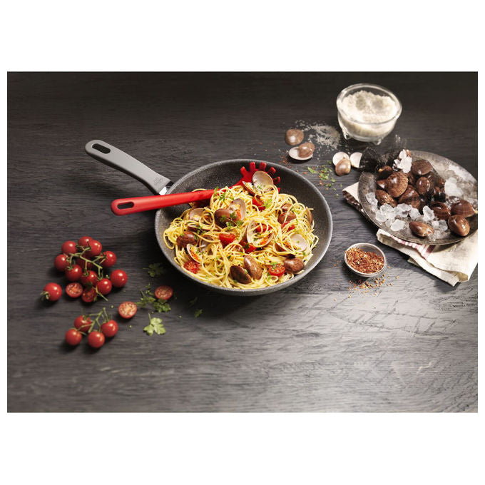 Ballarini 75002-927-0 Murano Padella Multiuso 24 cm con Rivestimento Antiaderente 5 Strati Granitium Extreme Adatta per Induzione colore Grigio