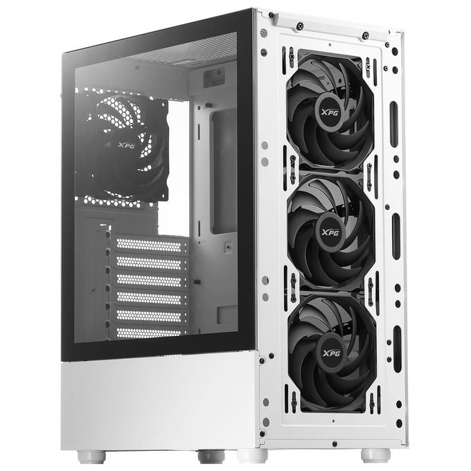 Adata XPG VALOR MESH Case PC Midi Tower ATX con Ventole 4x 120 mm e Supporto Radiatore Fino a 360 mm colore Bianco