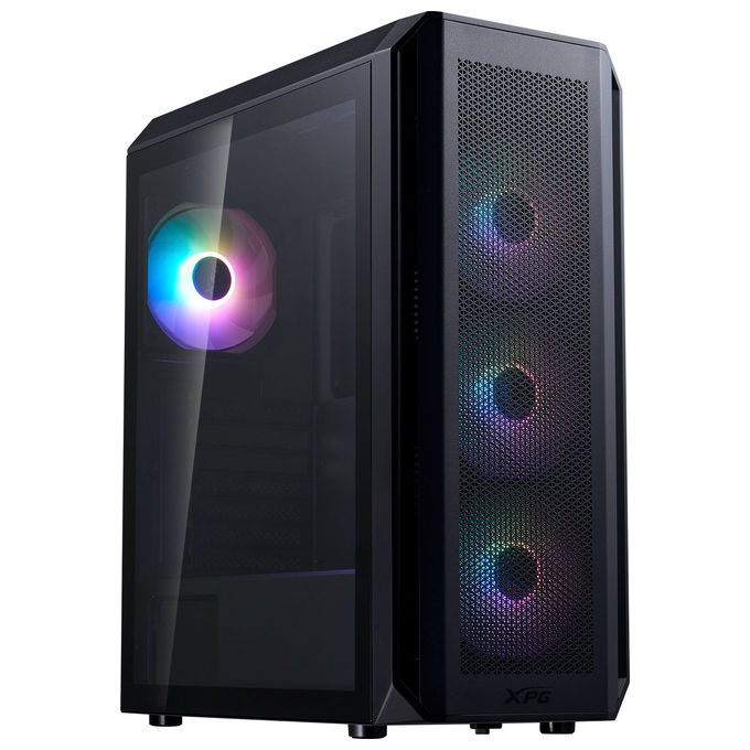 XPG 4711085948502 VALOR AIR PLUS Case Midi Tower ATX micro ATX Mini-ITX 3x 120 mm 1x 120 mm colore Nero
