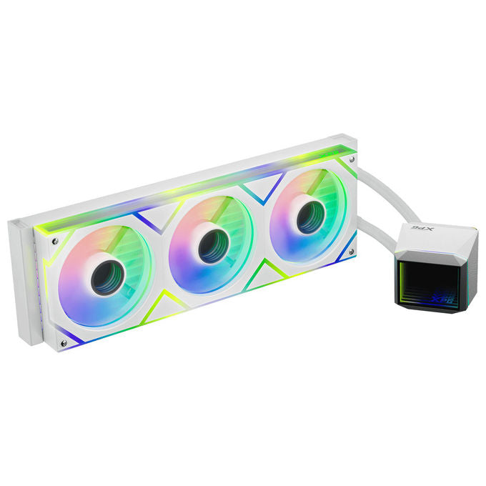 XPG 75261588 LEVANTE II 360 Raffreddatore di liquidi tutto in uno 12 cm con ventole ARGB e supporto LGA 1700 AM5 colore Bianco