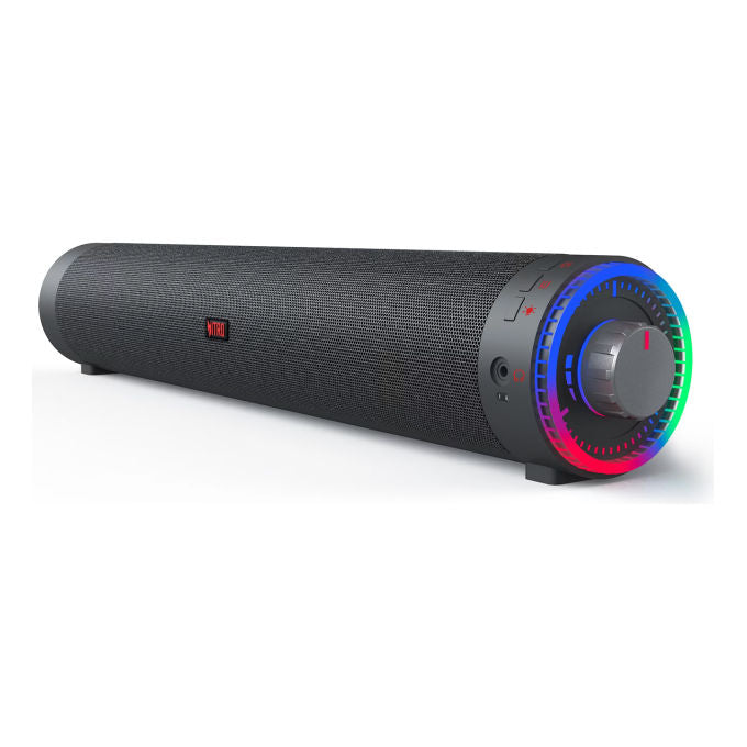 Acer GP.SPK11.00A Nitro Gaming Soundbar 2.0 canali 10 W Potenza RMS Tecnologia di connessione Con cavo e senza cavo colore Nero
