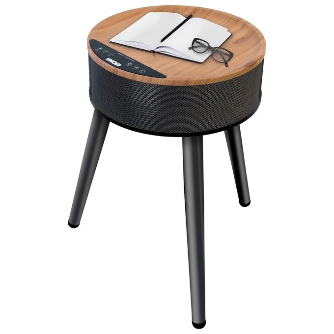 Unold 86545 Riscaldatore ambiente elettrico con ventilatore 2000 W Ceramica con telecomando e timer colore Nero Legno