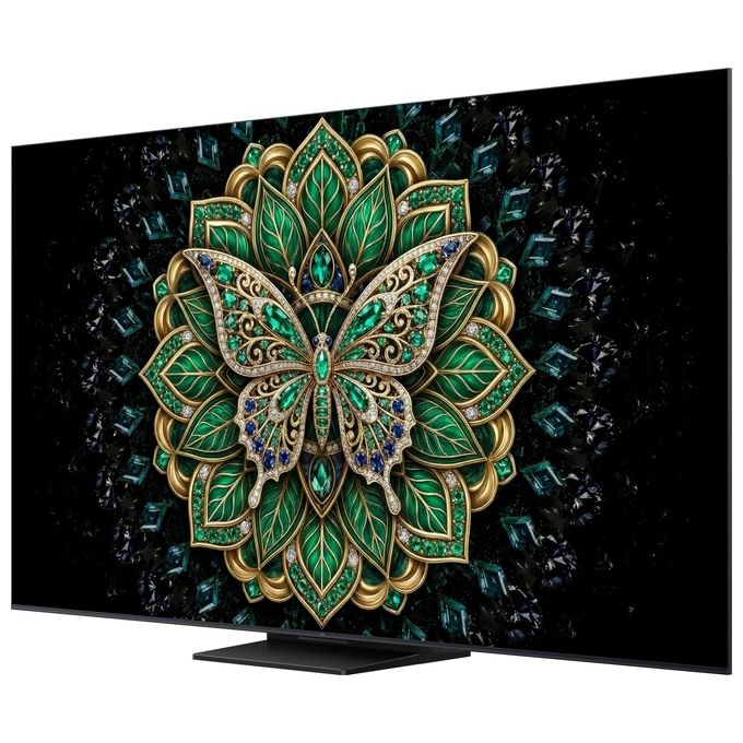 TCL 75C6K PRO Smart TV 75'' QD Mini LED 4K UHD 144Hz Google TV Dolby Atmos DVB T2 colore Nero
