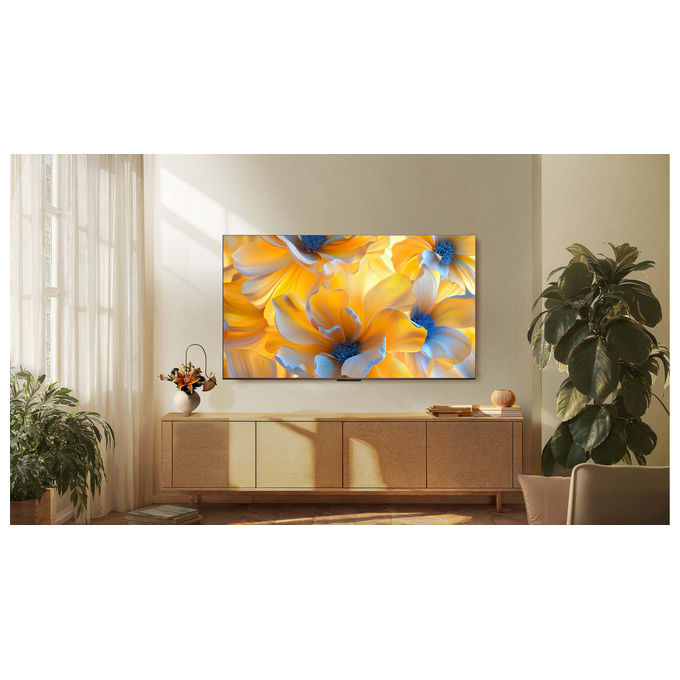 TCL 75C6K PRO Smart TV 75'' QD Mini LED 4K UHD 144Hz Google TV Dolby Atmos DVB T2 colore Nero