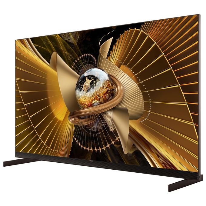 TCL 75X11L X11L Smart TV 75'' QD-Mini LED 4K 144Hz 9000 nit 11520 Zone Google TV Dolby Vision Atmos Audio Bang Olufsen colore Nero